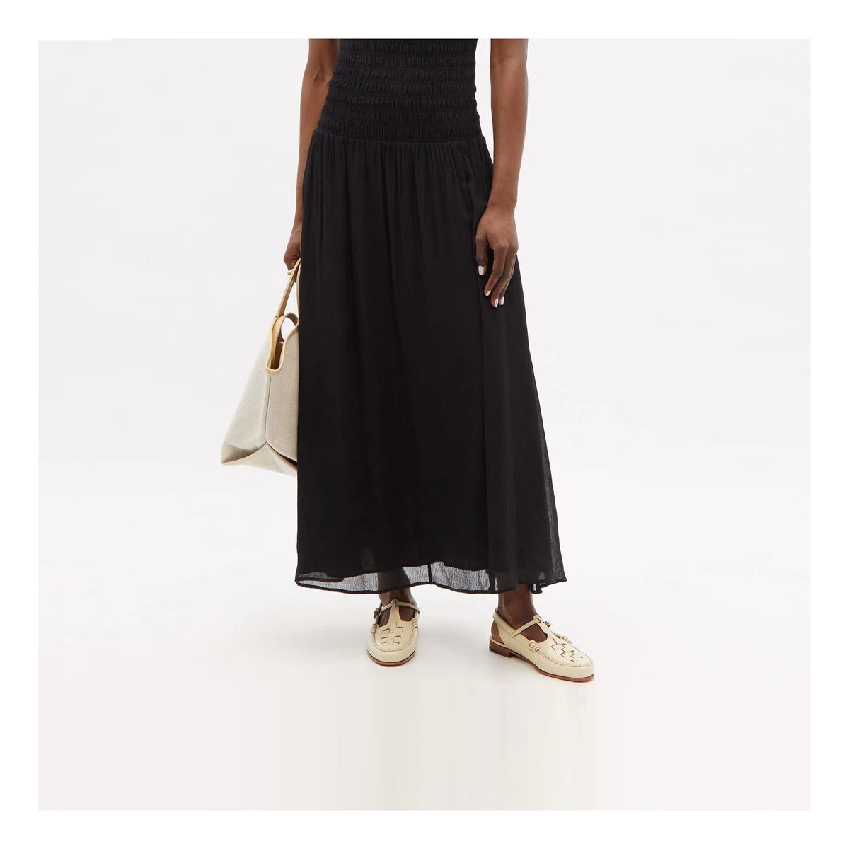 Leather Slingback Sandals, Flat Summer Strap Shoes