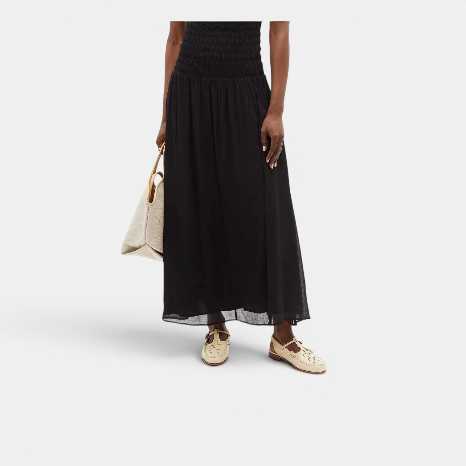 Leather Cross-Strap Sandals, Lightweight Summer Flats