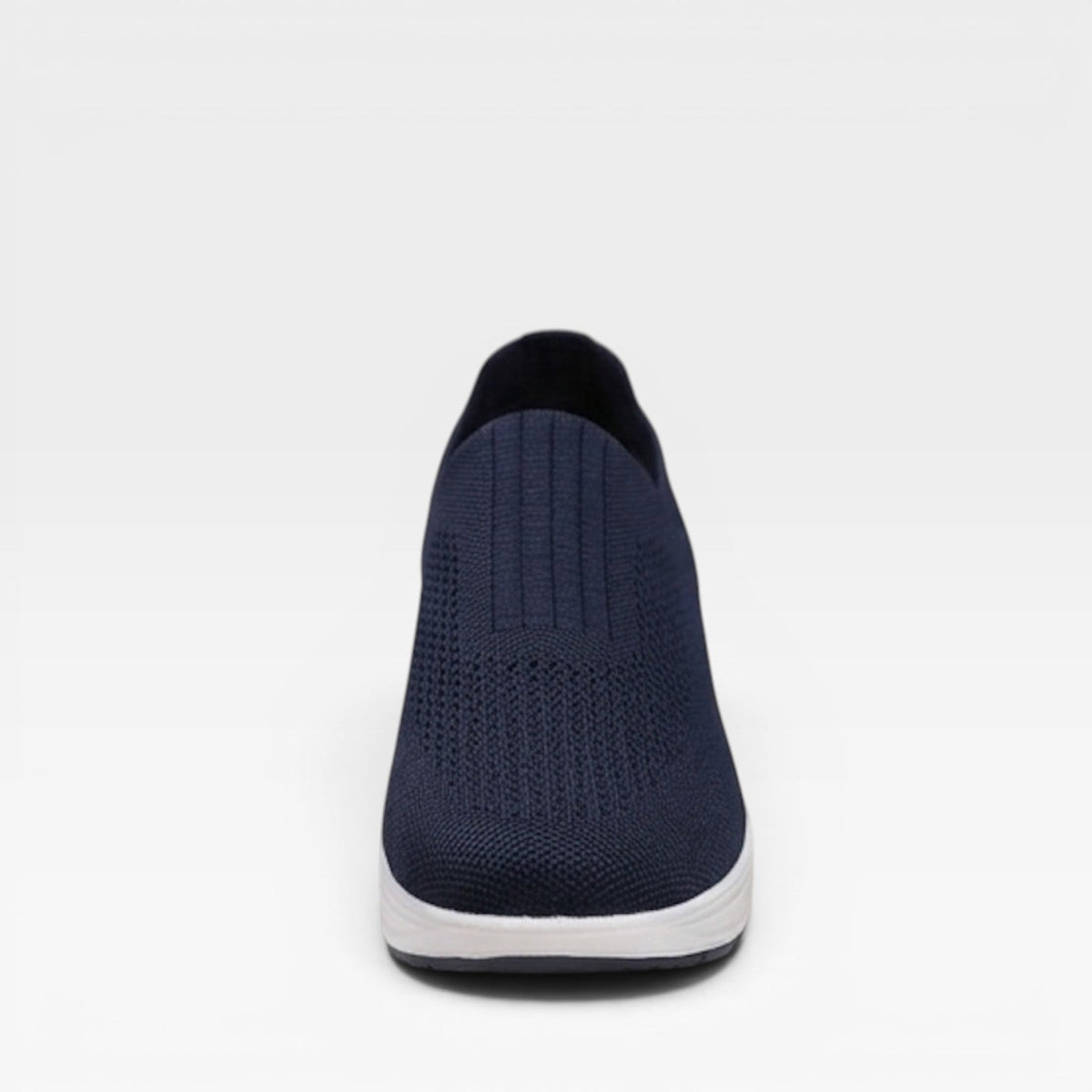 Knit Slip On Trainers, Breathable Lightweight Walkers
