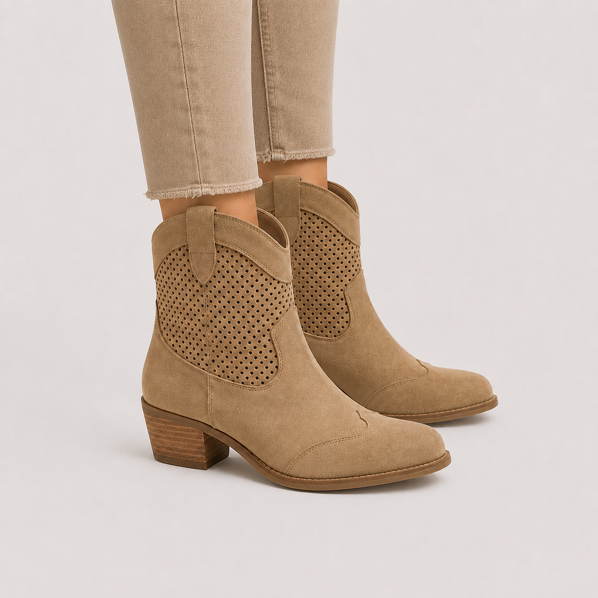 Western Cowboy Boots, Cushioned Everyday Ranch Style