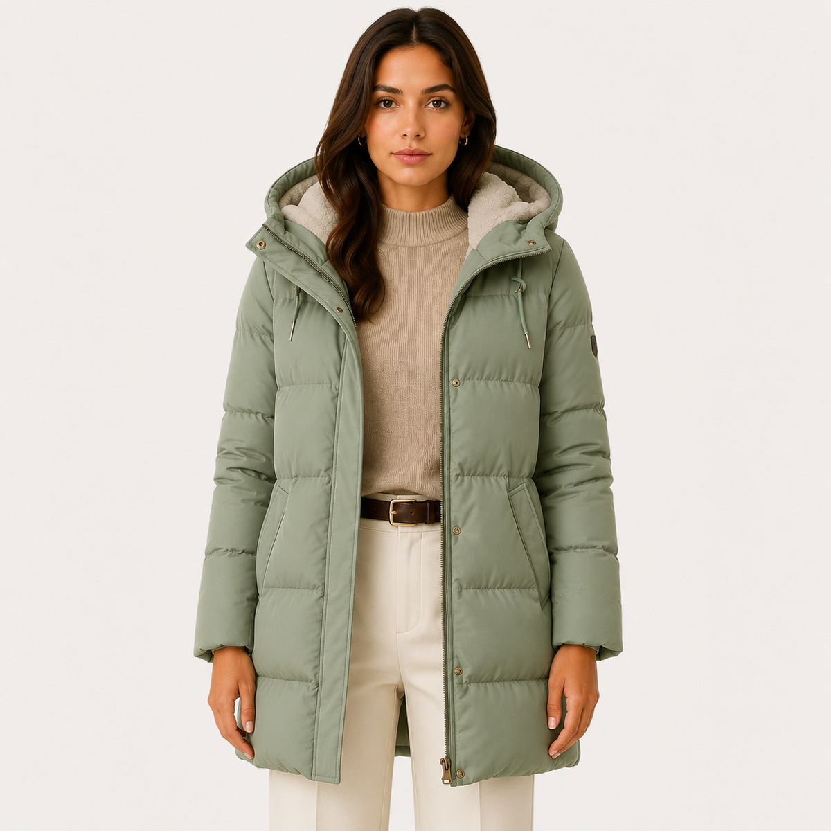 Insulated Puffer Coat, Lightweight Warm Winter Layer