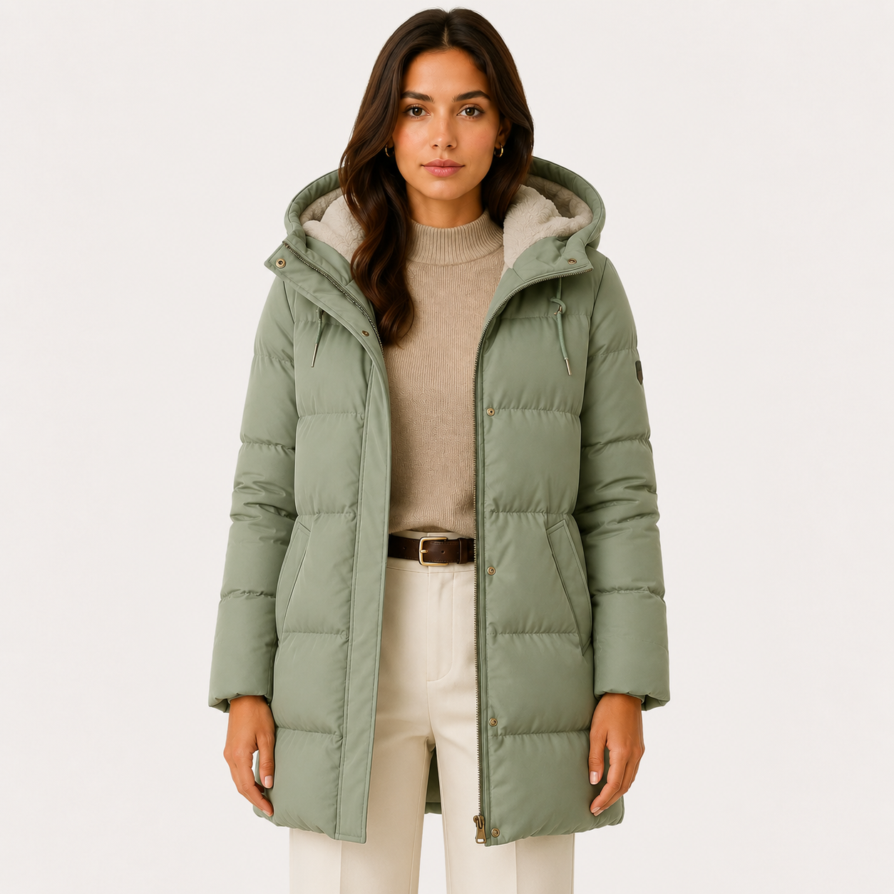 Insulated Puffer Coat, Lightweight Warm Winter Layer