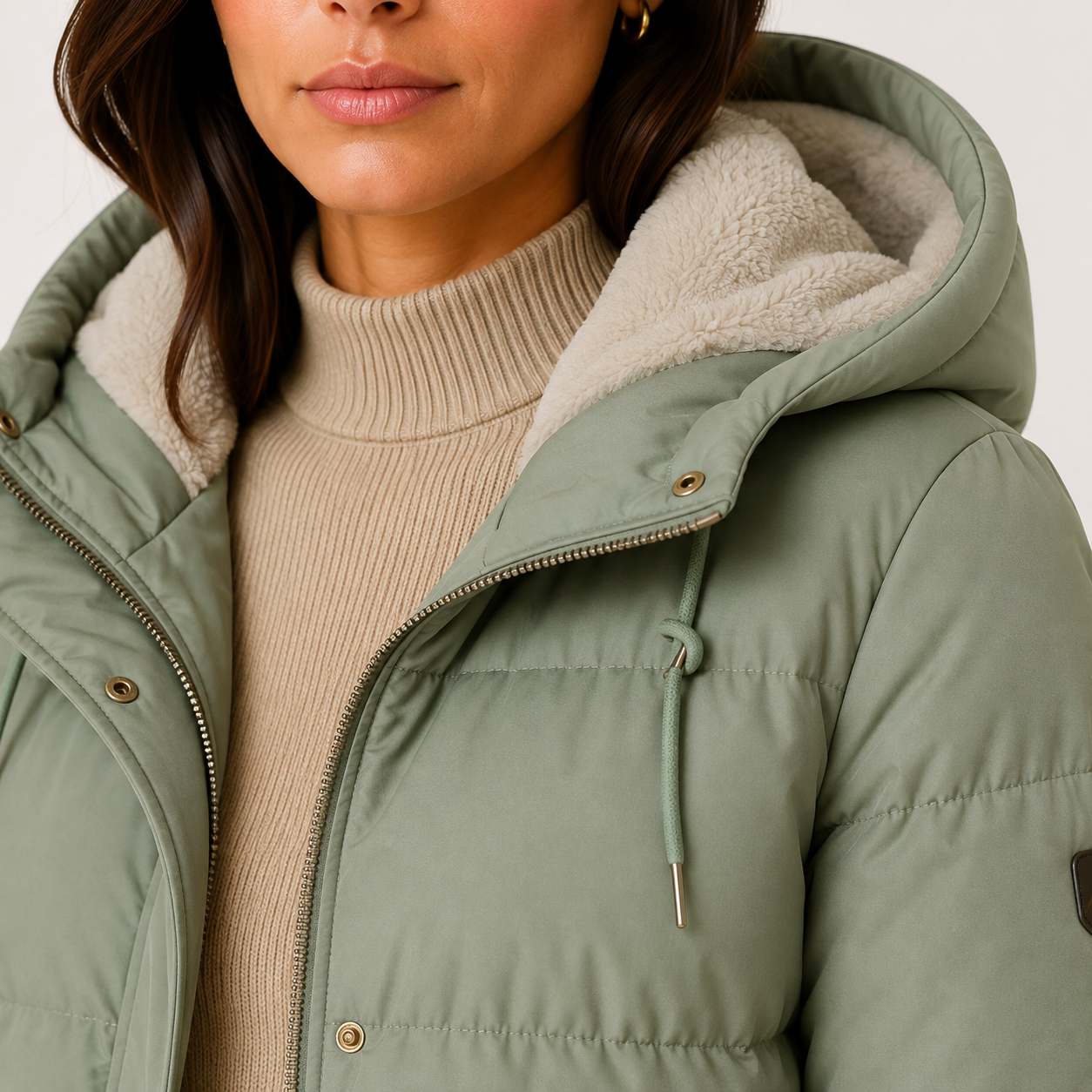 Insulated Puffer Coat, Lightweight Warm Winter Layer