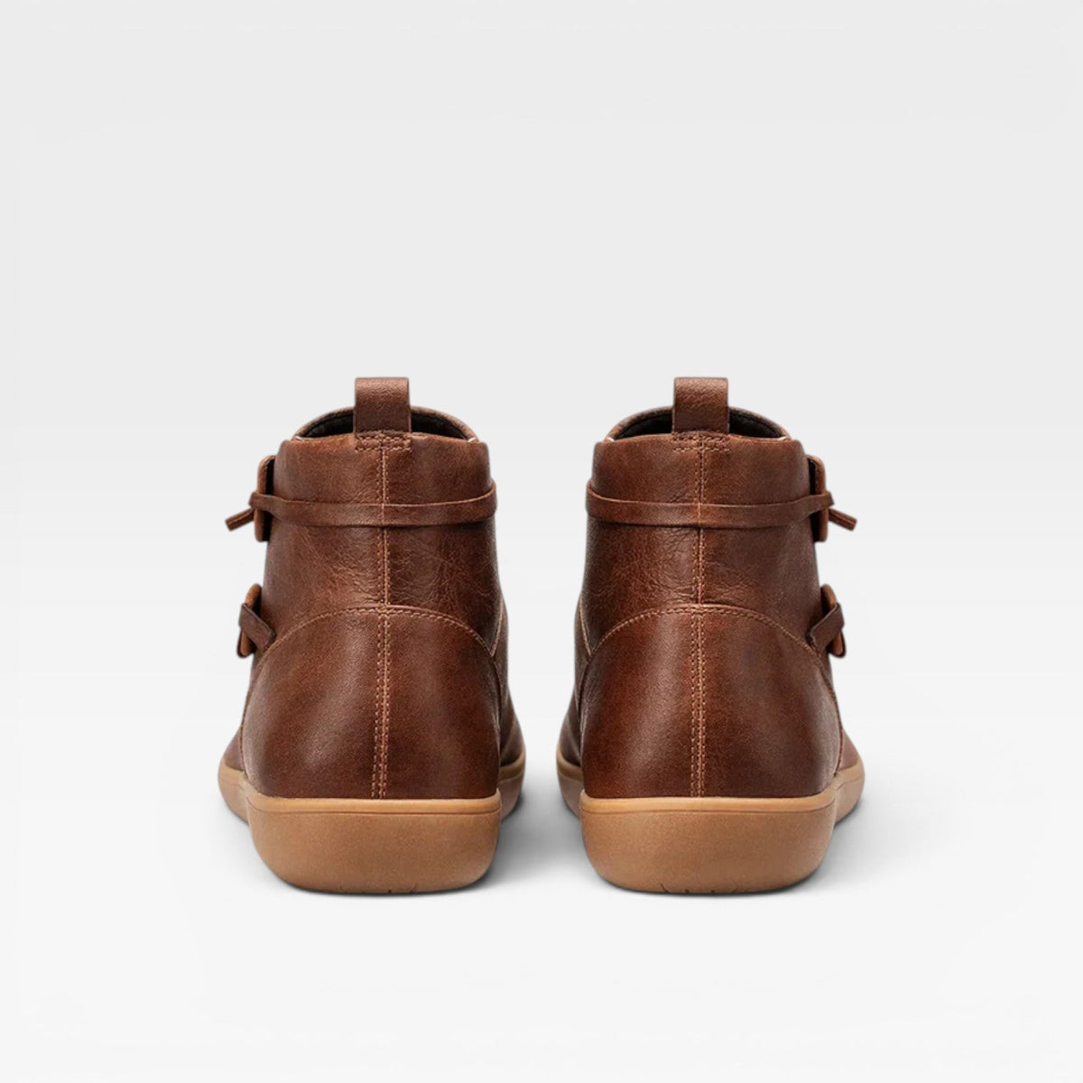 Waterproof Ankle Boots, Toggle Strap Cushioned Wedge