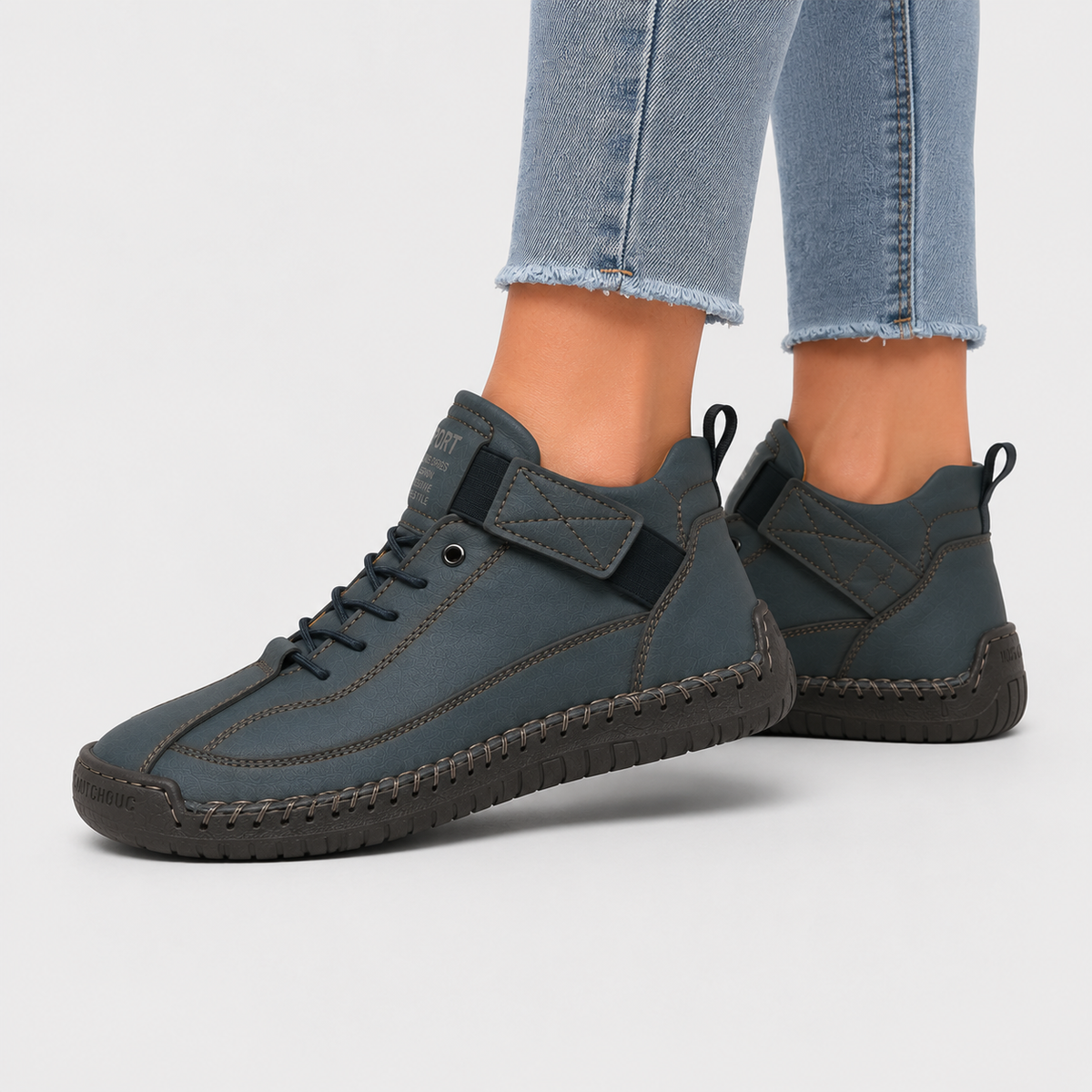 Breathable Walking Sneakers, Lightweight Cushioned Shoes
