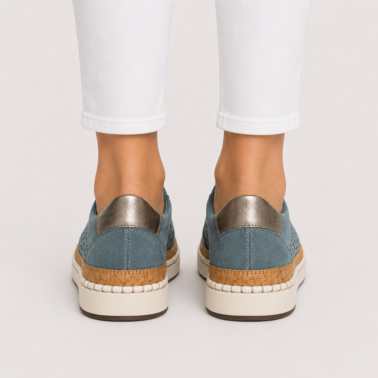 Slip-On Loafers, Lightweight Cushioned Walking Shoes