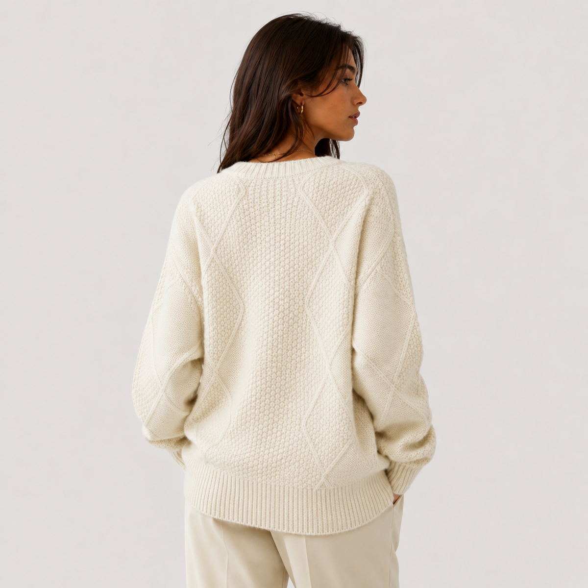 Long Sleeve Knit Cardigan, Button Front Soft Sweater