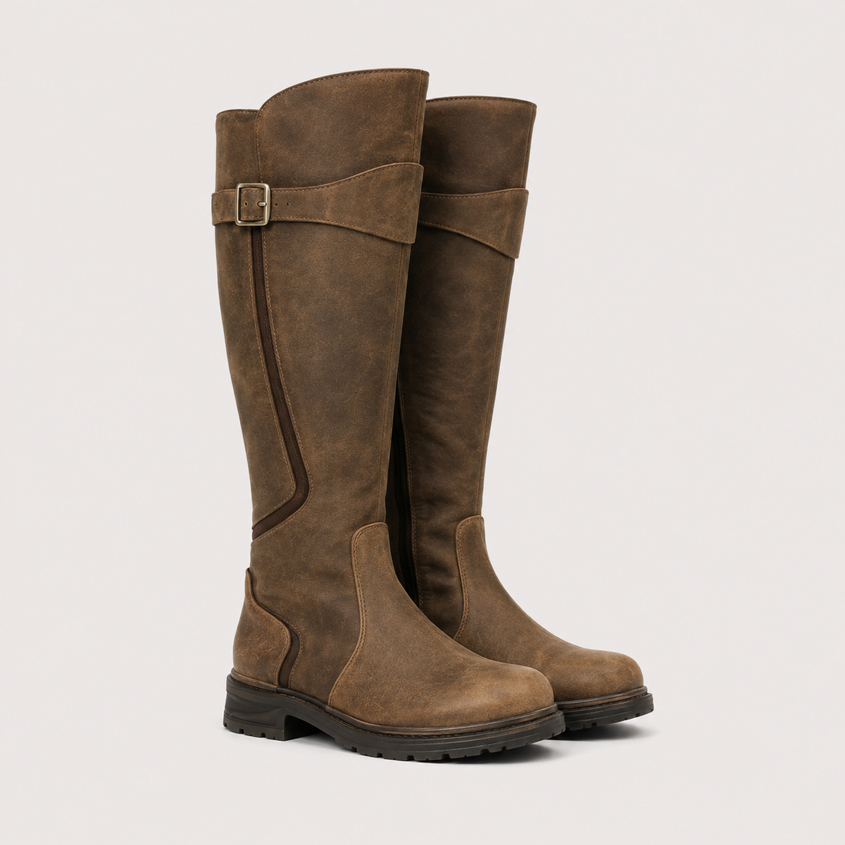 Knee High Riding Boots, Classic Tall Winter Footwear