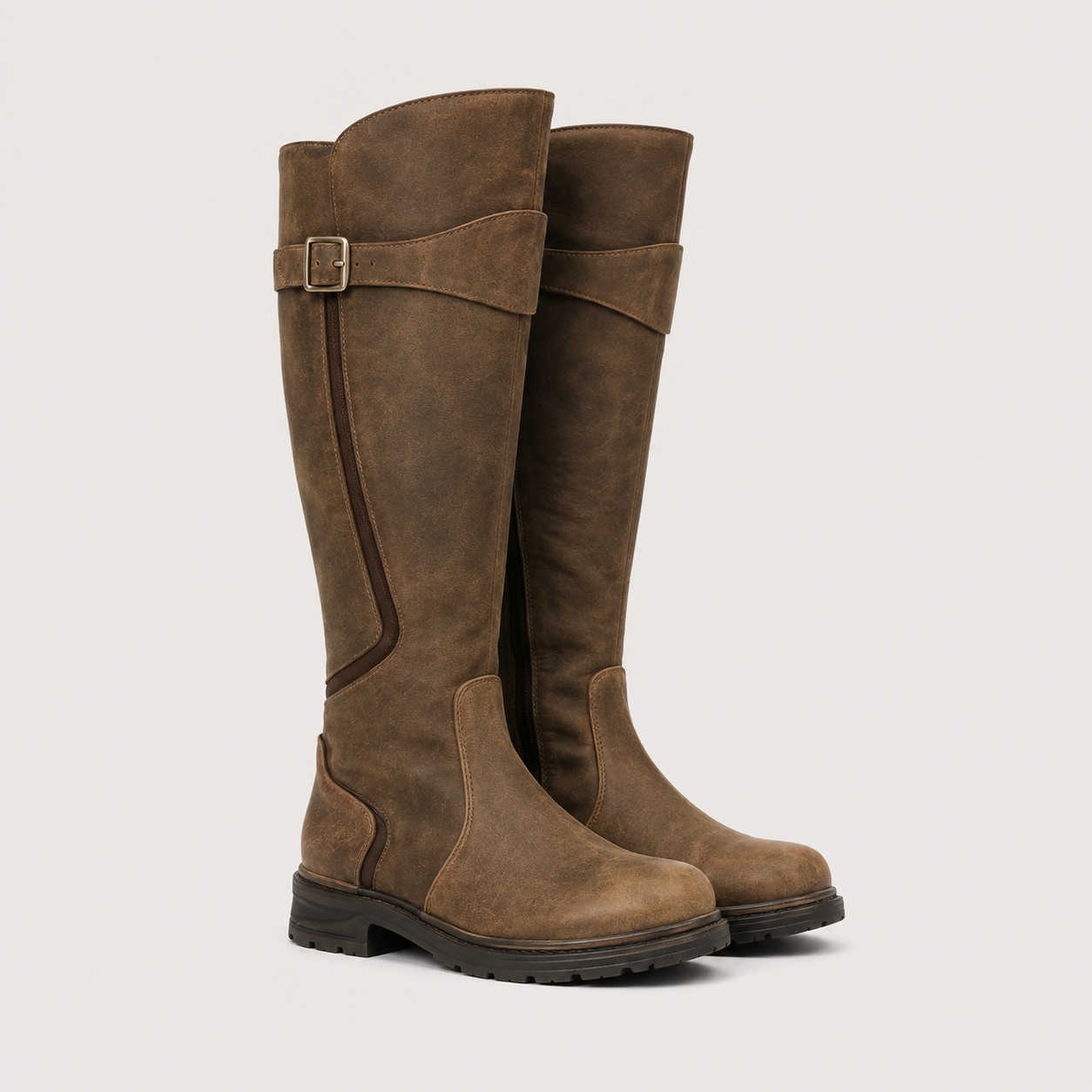 Knee High Riding Boots, Classic Tall Winter Footwear