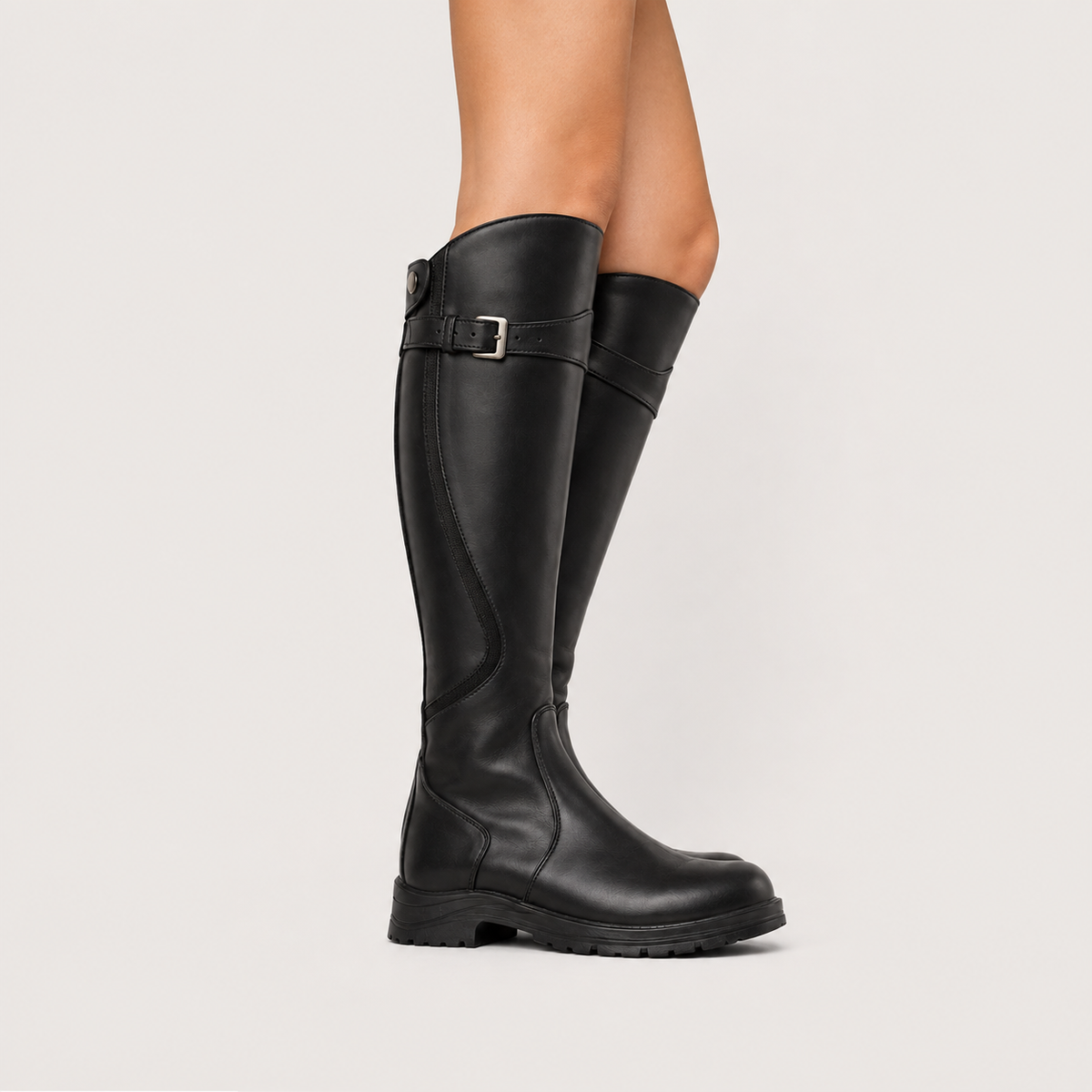 Knee High Riding Boots, Classic Tall Winter Footwear