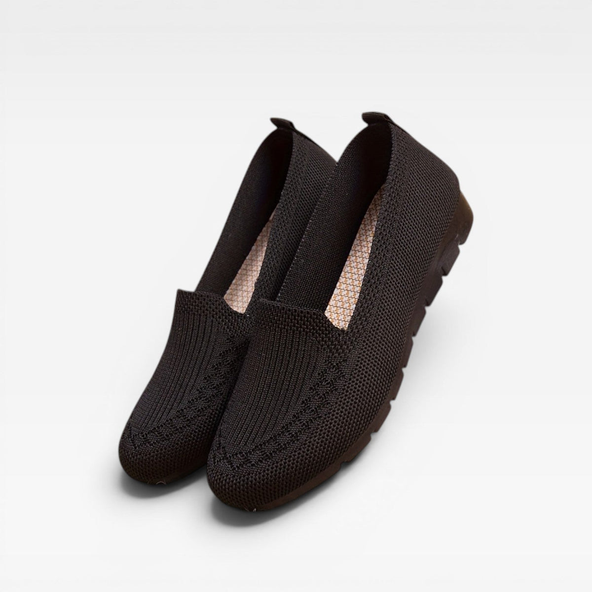 Mesh Slip On Loafers, Breathable Lightweight Flats