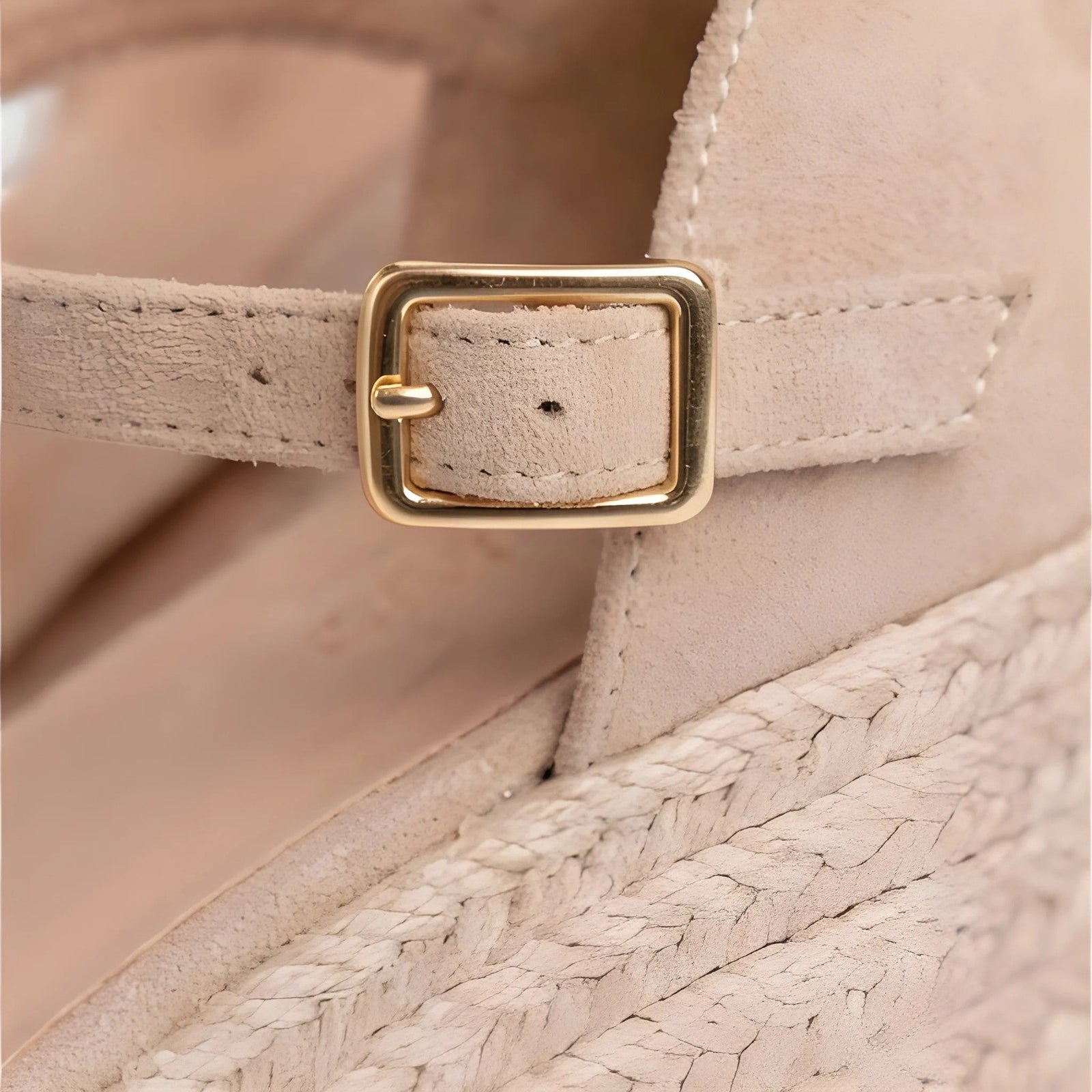 Closed Toe Wedge Sandals, Adjustable Ankle Strap Heel