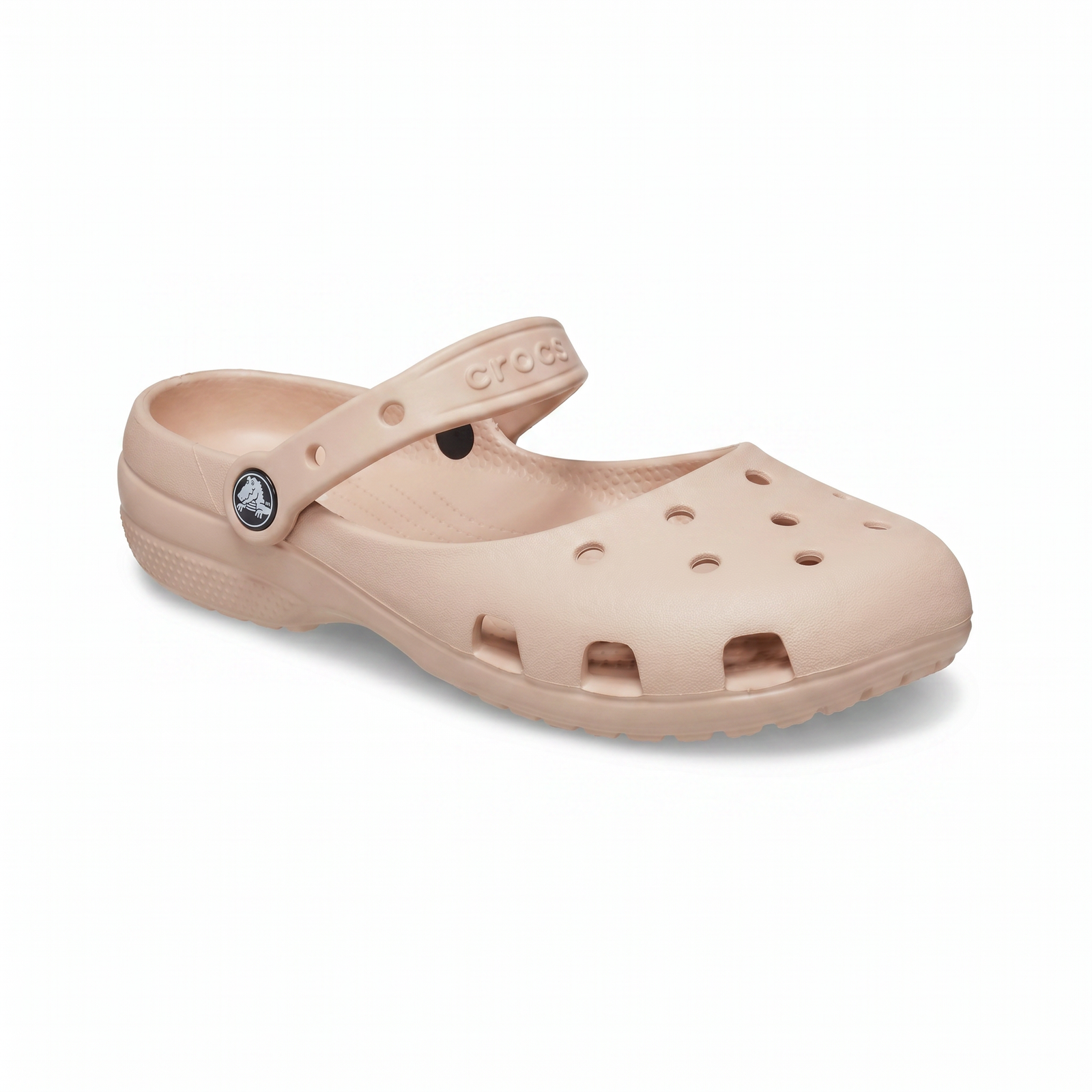 Ventilated Clog Mary Jane Flats, Cushioned Comfort