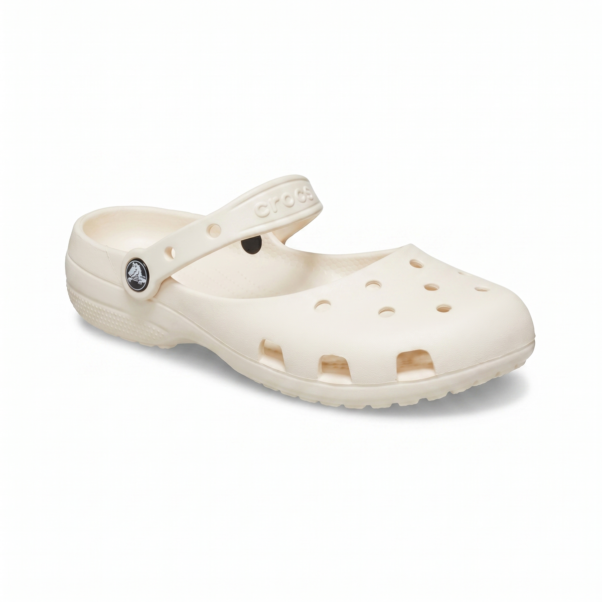 Ventilated Clog Mary Jane Flats, Cushioned Comfort
