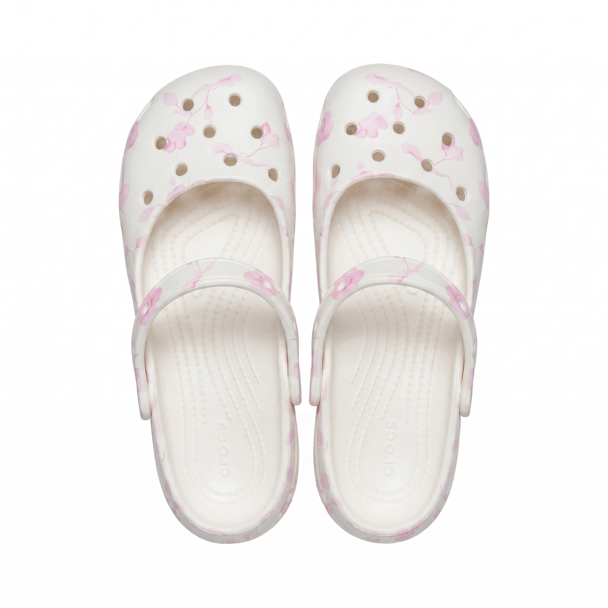 Ventilated Clog Mary Jane Flats, Cushioned Comfort