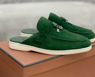Suede Slip On Mules, Backless Flat Everyday Slide Shoes