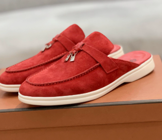 Suede Slip On Mules, Backless Flat Everyday Slide Shoes