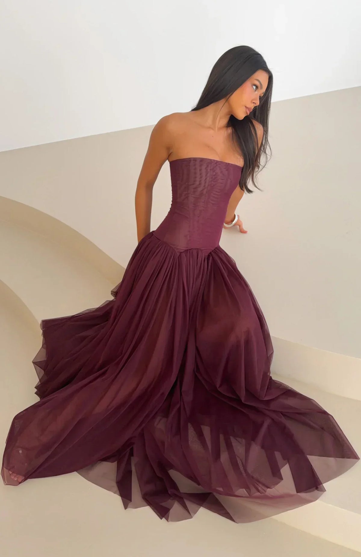 Lily Corset Maxi Dress